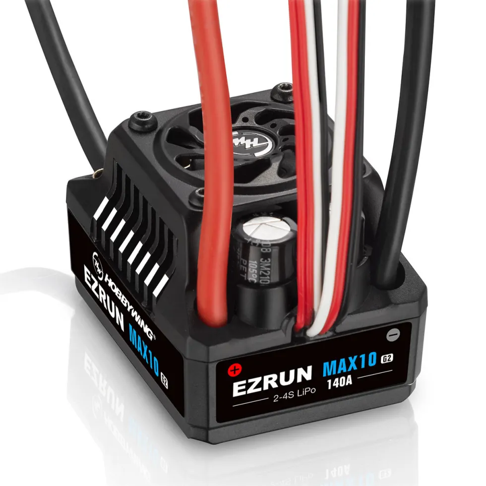 Hobbywing Ezrun MAX10 G2 Regler 140A, 2-4S LiPo, BEC 5A