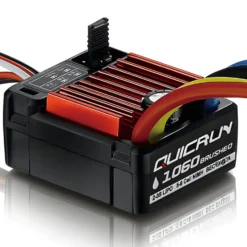 Hobbywing QuicRun Regler 1060 Brushed 60A SBEC für 1/10 (Tamiya)