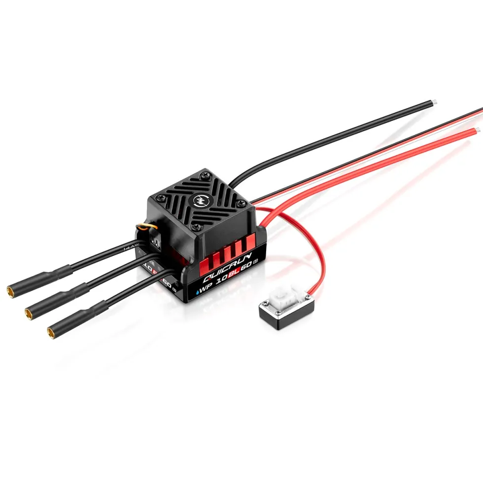 Hobbywing QuicRun WP10BL60 G2 Brushless Regler 60A 2-3S für 1:10