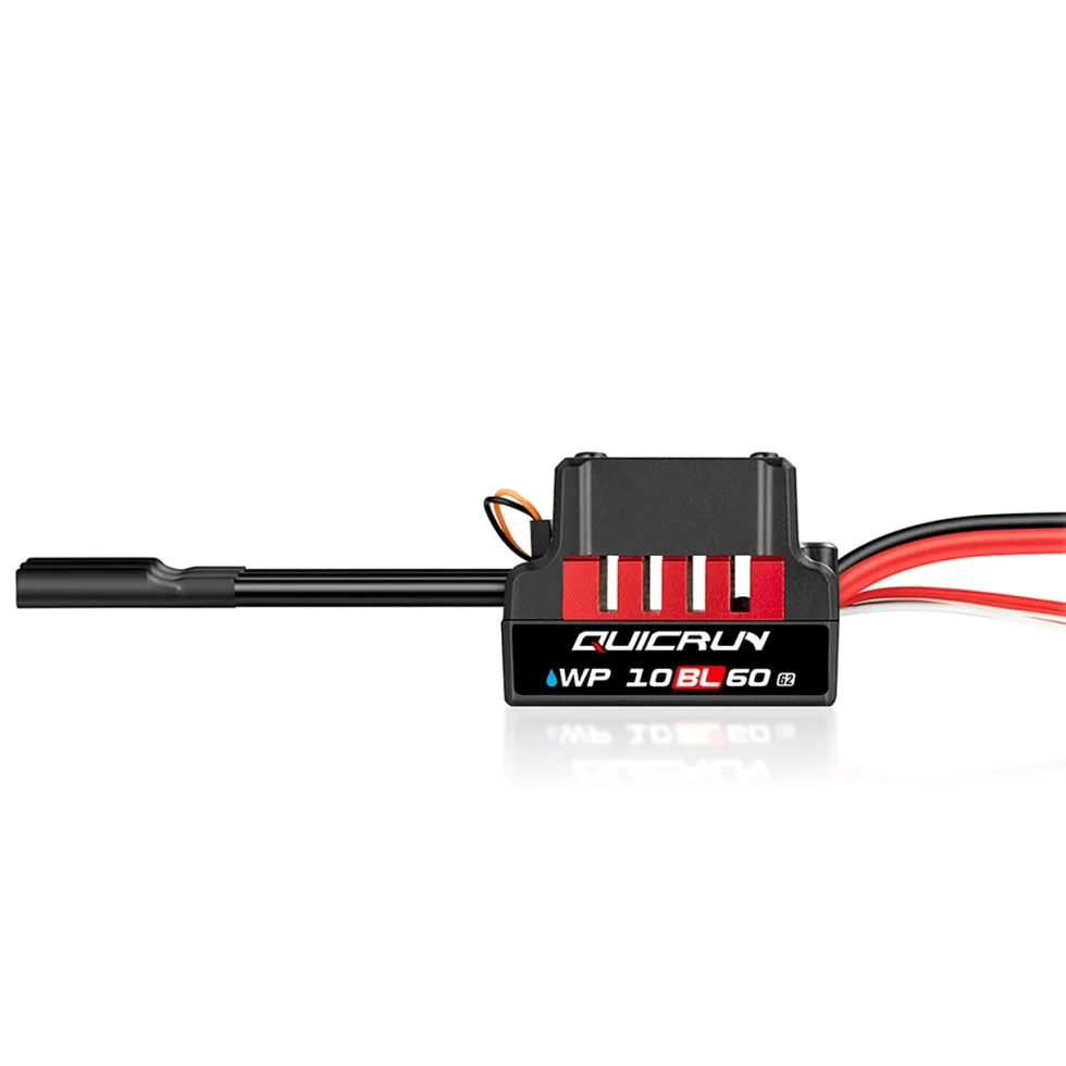 Hobbywing QuicRun WP10BL60 G2 Brushless Regler 60A 2-3S für 1:10