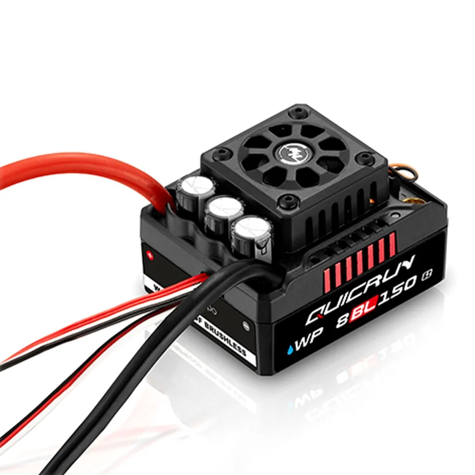Hobbywing QuicRun WP8BL150 G2 Brushless Regler 150A 3-6S für 1:8