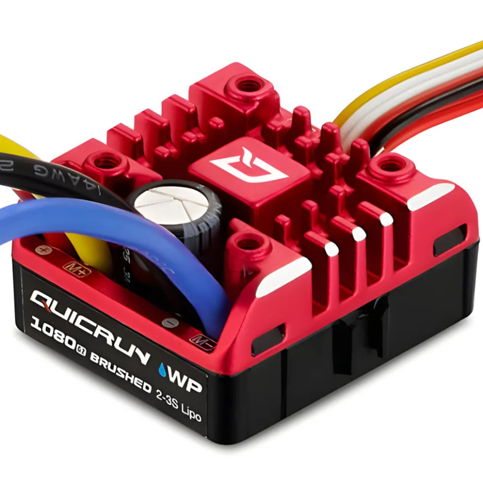 Hobbywing QuicRun WP1080-G2 Crawler Brushed Regler 80A BEC 4A