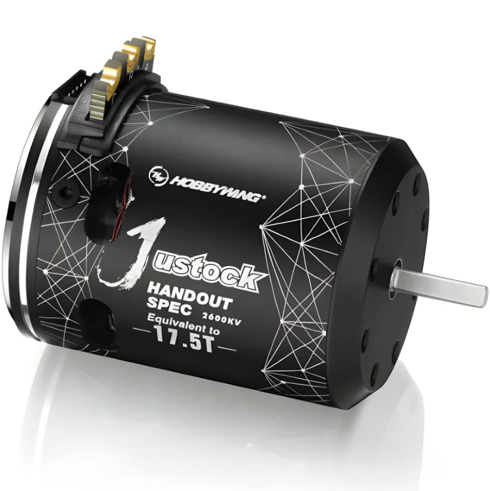 Hobbywing Xerun Justock Brushless-Motor 17.5 Turn Handout