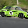HPI Datsun 510 Karosserie unlackiert M-Chassis 225 mm