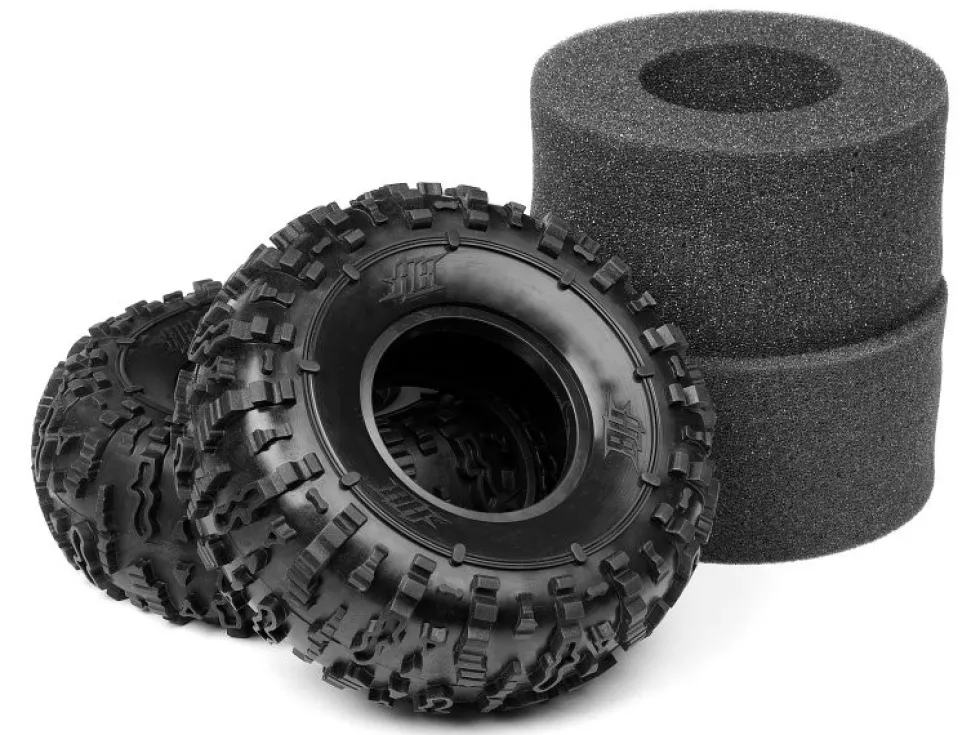 HPI HB Rover 2.2 Reifen weich weiße Markierung (2) für Rock Crawler