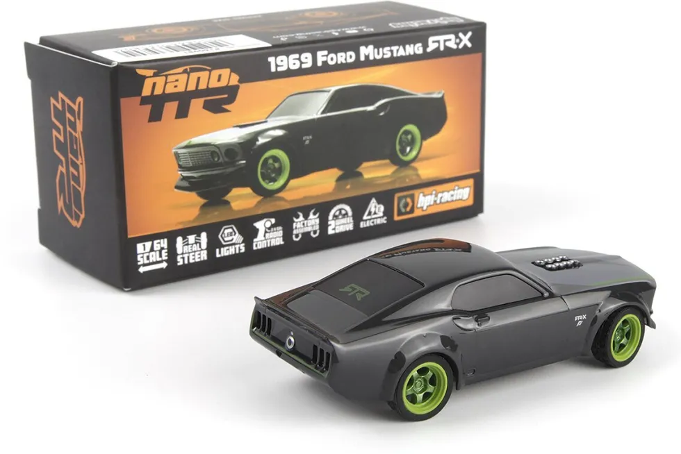 HPI Racing 160981 Ford Mustang 1969 RTR-X nano-TTR 1:64 (Car Only)