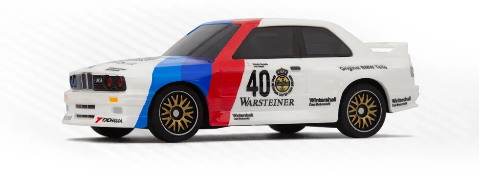 HPI Racing nano-TTR 1987 BMW M3 E30 Warsteiner (ohne Fernsteuerung + Lader)