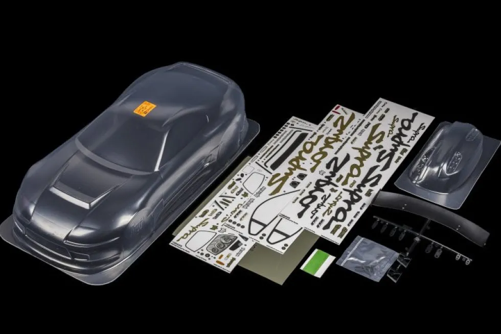 HPI Toyota Supra Aero Karosserie 200mm (unlackiert)