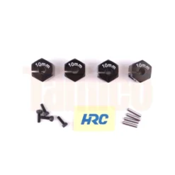 HRC Alu 12 mm Radmitnehmer klemmbar 10 mm Breit Schwarz (4)