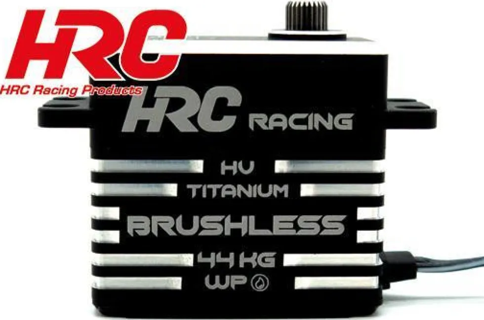 HRC Digital-Servo HV High Speed 44kg Brushless Titaniumgetriebe Waterproof Kugelgelagert