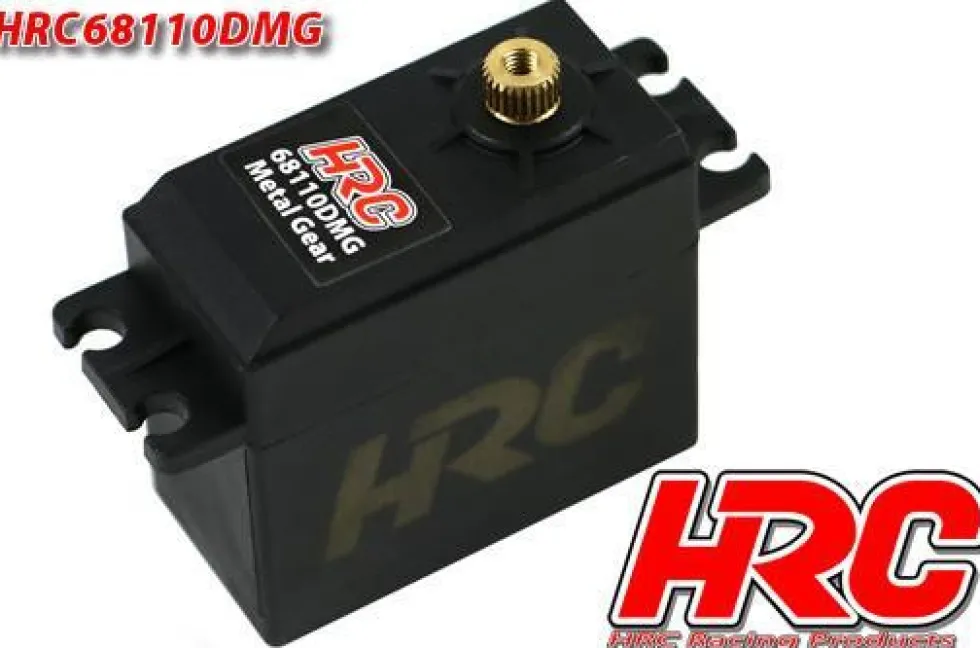 HRC Digital-Servo 10kg Metallzahnräder - Wasserdicht - Doppelt Kugelgelagert