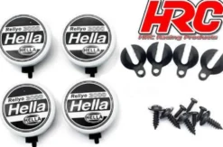 HRC Lampenset 1:10 Hella Cover (4) ohne LEDs