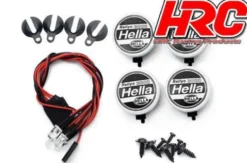 HRC LED Lichtset Hella Cover 4x Weiss 1:10