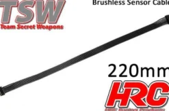 HRC Racing Brushless Flach Sensorkabel 220mm