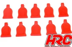 HRC Racing Grip für Karosserieklammern 1:10 Rot (10)