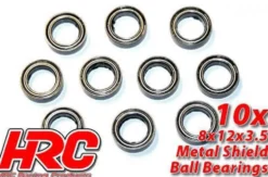 HRC Racing Kugellager 8x12x3.5mm (10)