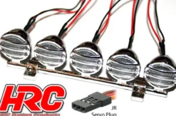 HRC Racing LED Lichtset 1/10 Dachlampen-Bügel (5 LEDs)