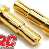HRC Stufen Goldkontakt-Stecker 4&5mm (2)