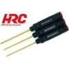 HRC Werkzeugsatz Titanium 6-kant-Schlüssel Rundkopf 2 / 2.5 / 3mm