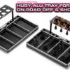 HUDY Alu Schale für Onroad Diff. & Dämpfer