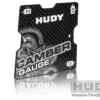 Hudy Carbon Quick Sturzlehre 1,5°, 2°, 2,5° für 1:10 Tourenwagen