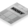 Hudy Kunststoff-Aufkleber für Setup-Board 282x386 mm - 1:10 Tourenwagen