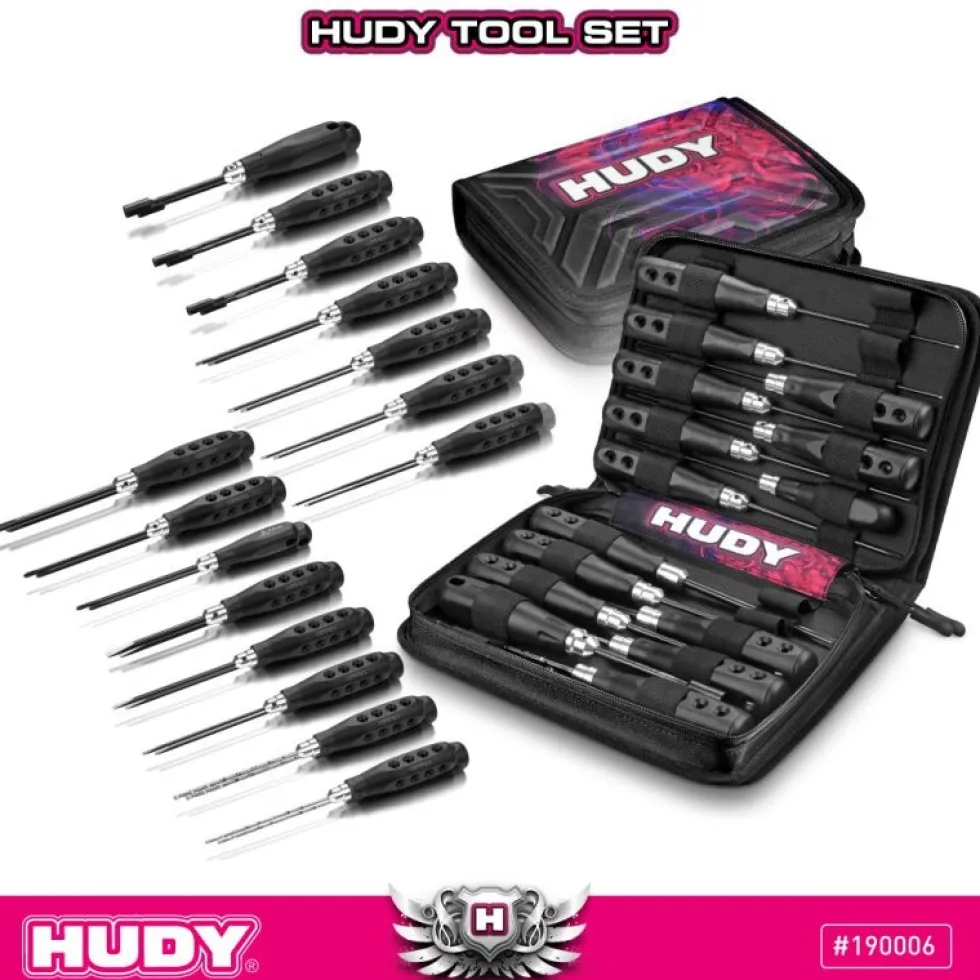 Hudy Profi-Tools Werkzeug-Set mit Tasche Universal