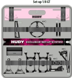 Hudy Setup-Transporttasche für 1:10- und 1:8-Offroad & GT Setup-Systeme