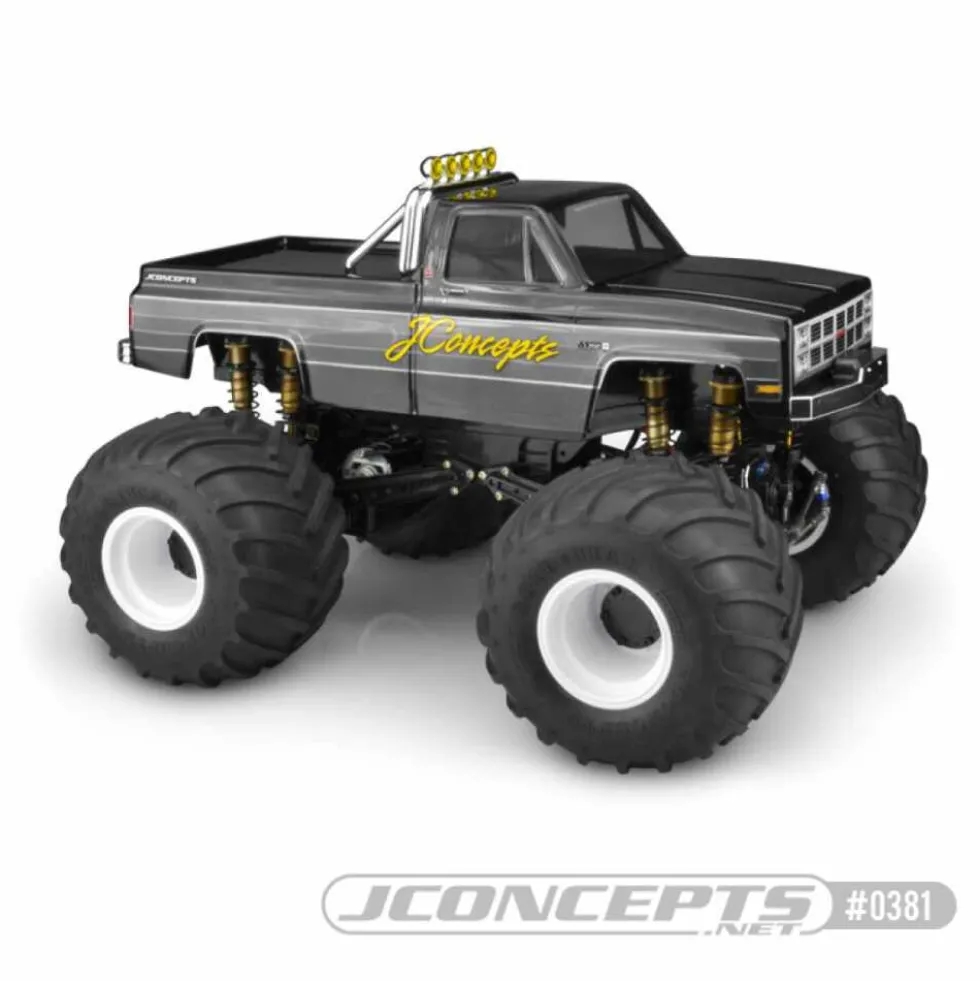 JConcepts Karosserie 1982 GMC K10 (unlackiert) für Traxxas TRX4