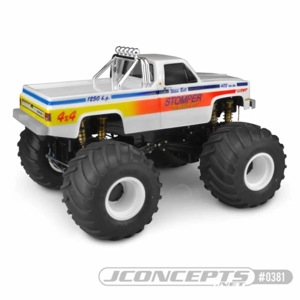 JConcepts Karosserie 1982 GMC K10 (unlackiert) für Traxxas TRX4