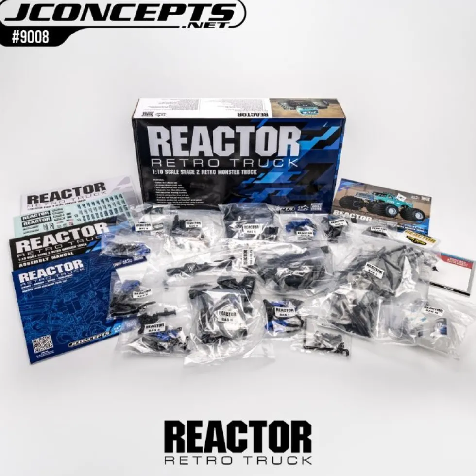 JConcepts Reactor Stage 2 Monster Truck Wolf Racer (WB 273mm) Bausatz