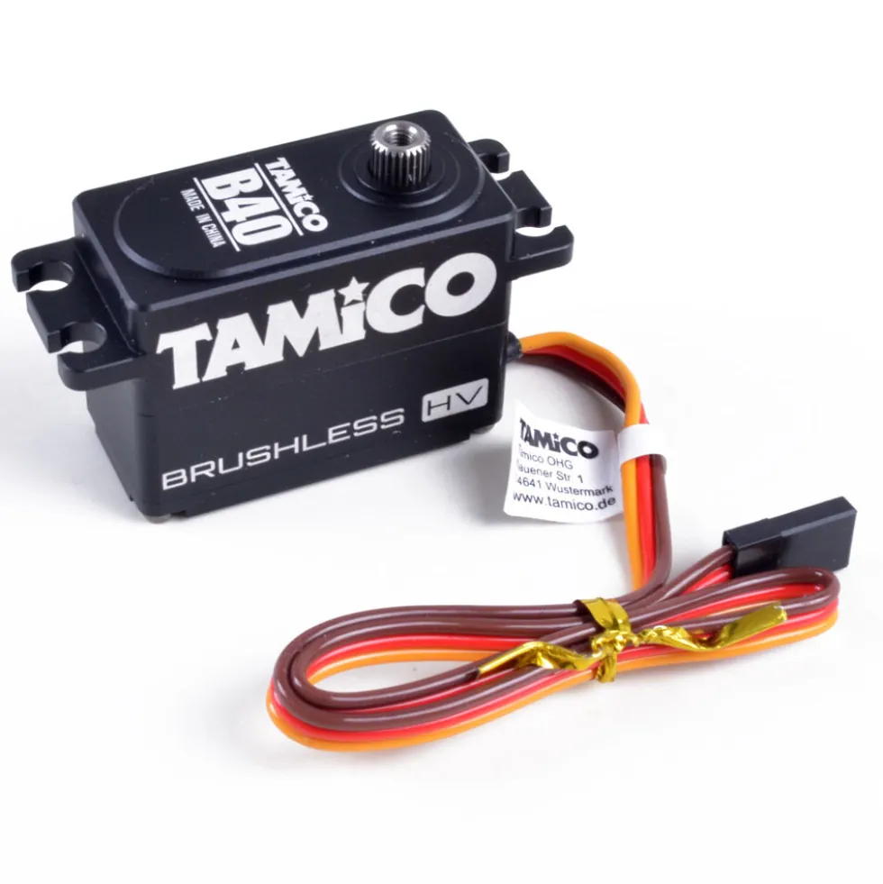 JX Digital Servo B40 Mid-Profile Alu-Gehäuse Low-Profile Brushless 8.4V 40kg 0.07s