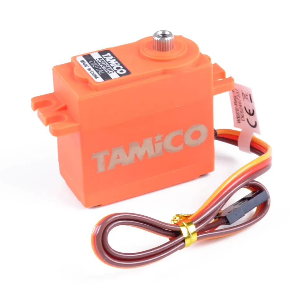 JX Digital Servo 5508MG - 8.2kg - 0.07s - Orange-Line