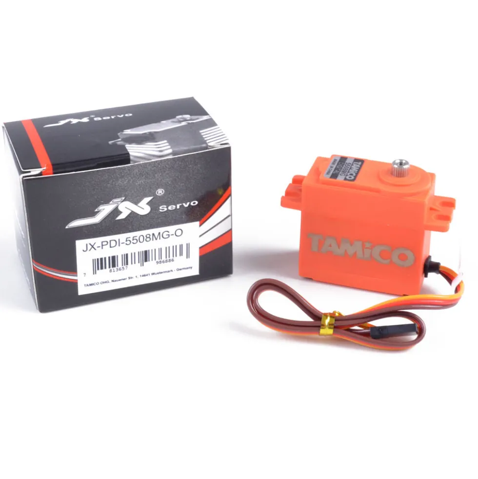 JX Digital Servo 5508MG - 8.2kg - 0.07s - Orange-Line