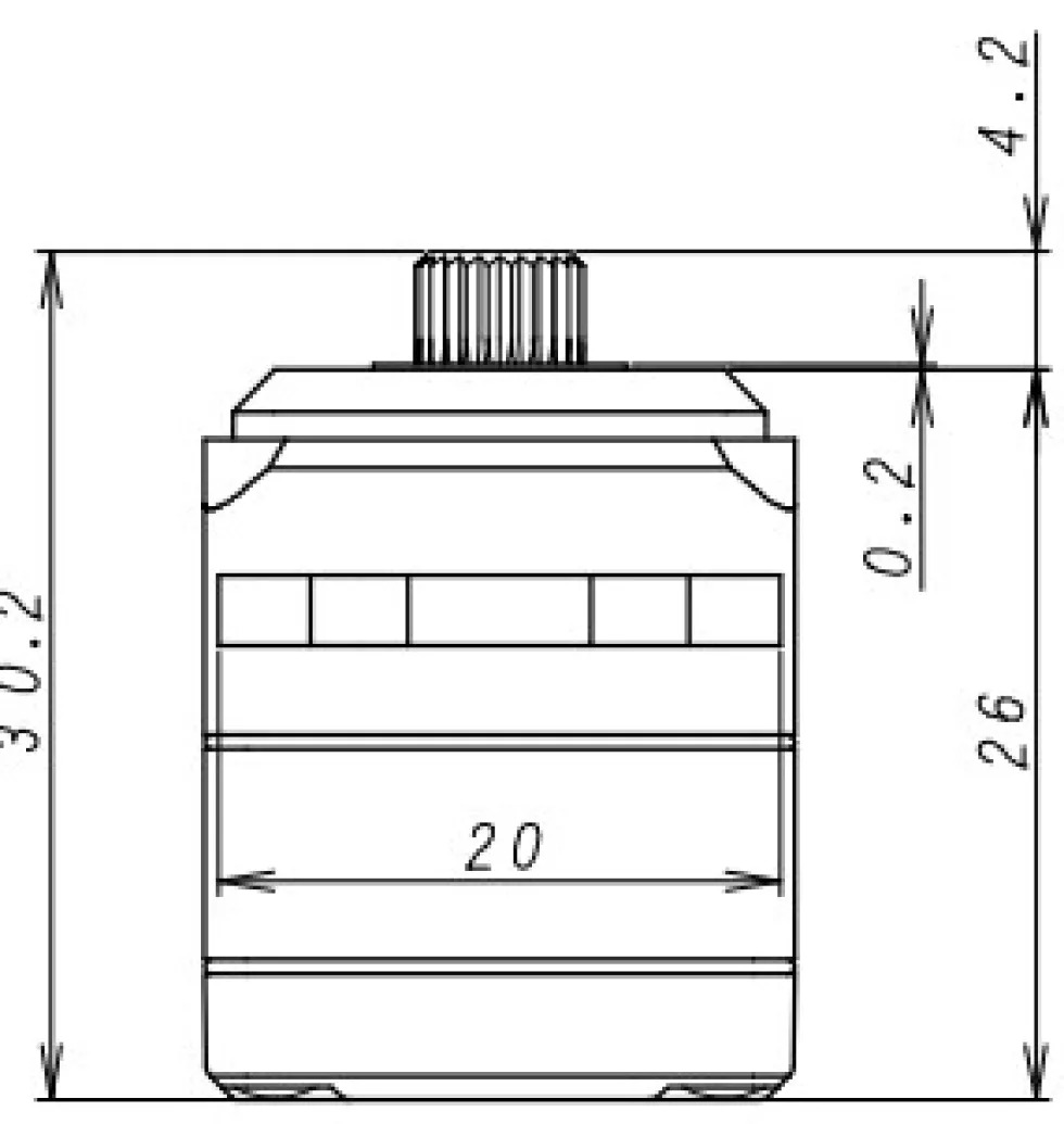 KO Propo Servo BSx4S-one10 Grasper2 | Low-Profile | 12kg | 0.11s