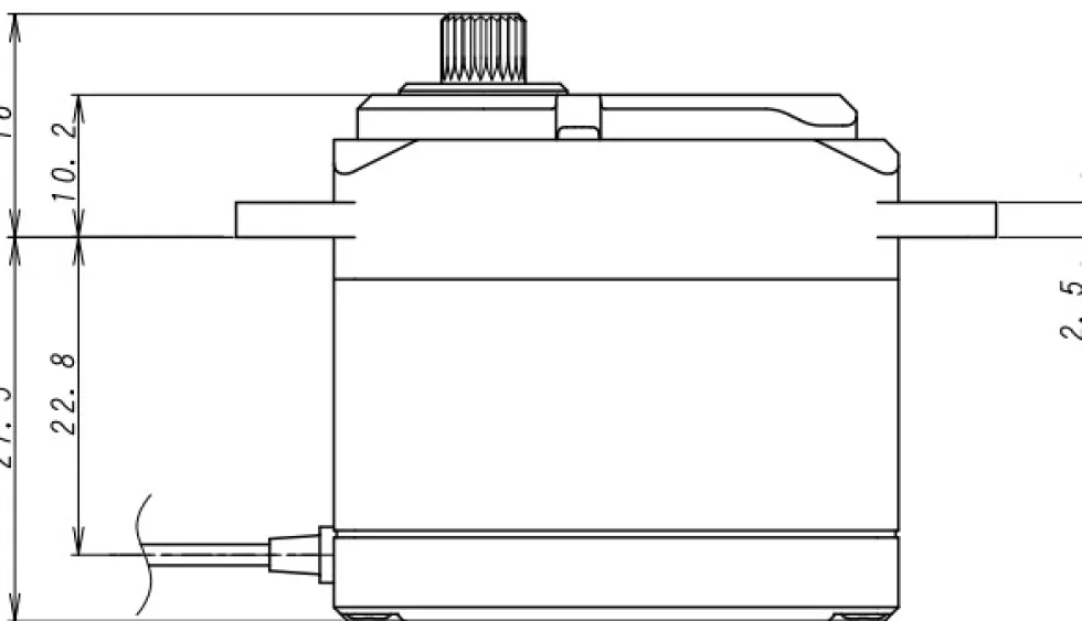 KO Propo Servo BSx4S-one10 Grasper2 | 33kg | 0,12s