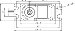 KO Propo Servo RSx4S-Power H.C | Metallgetriebe | 26kg | 0.13s | 1:8