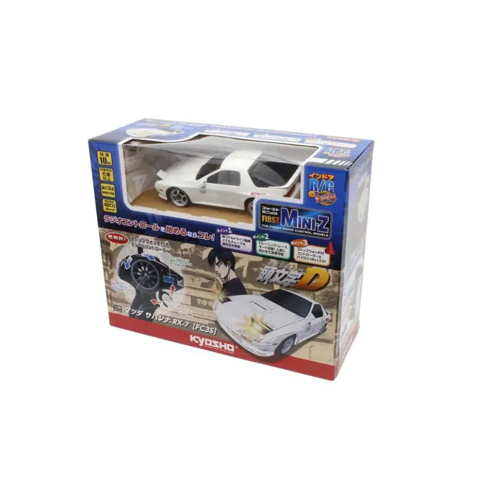 Kyosho First Mini-Z 1:28 Initial-D Mazda Savanna RX-7 (weiß)