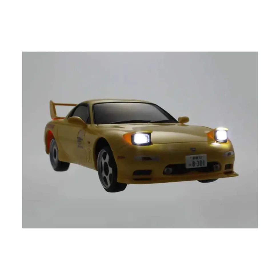 Kyosho First Mini-Z 1:28 Initial-D Mazda RX-7 FD3S (gelb)