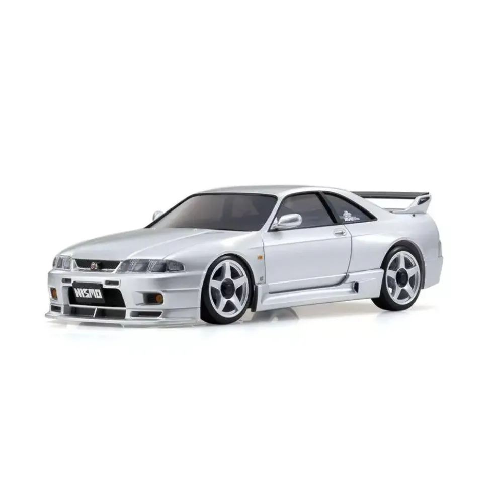 Kyosho Mini-Z AWD Nissan Skyline GT-R R33 Nismo Silber