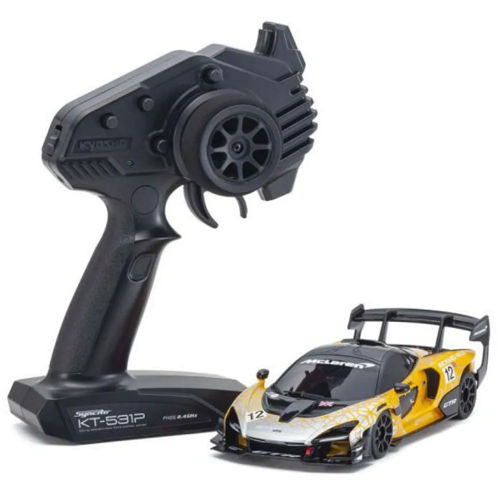 Kyosho Mini-Z RWD McLaren Senna GTR Orange MR-03