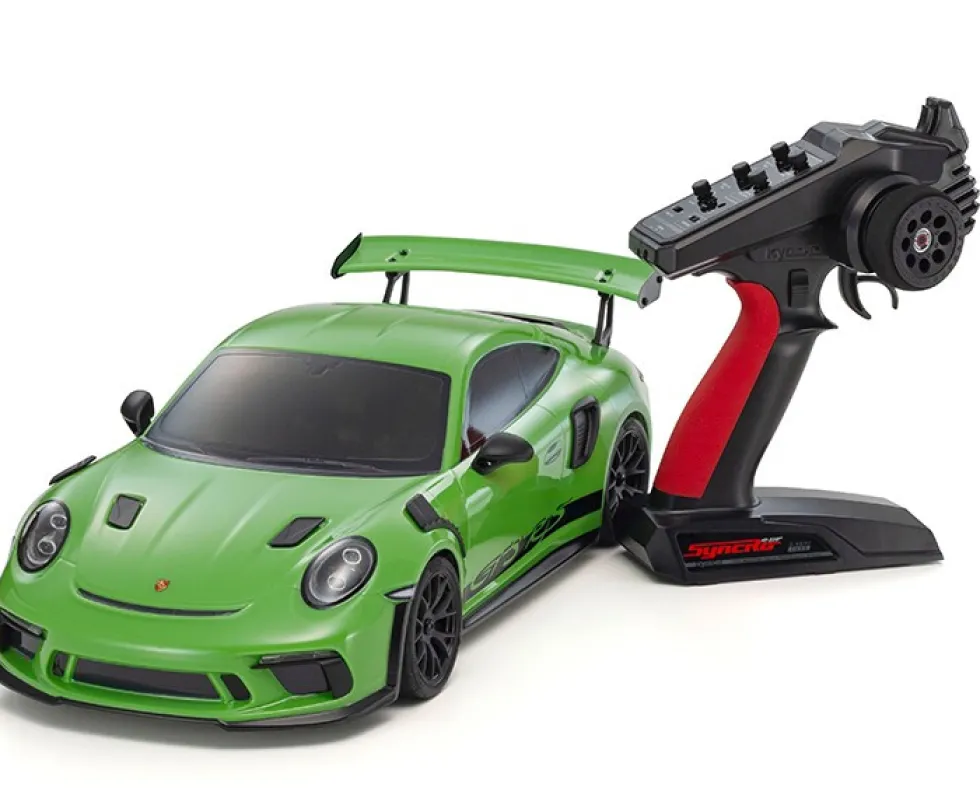 Kyosho Porsche 911 GT3 RS 2018 Lizard Green Fazer FZ02 1:10 RTR