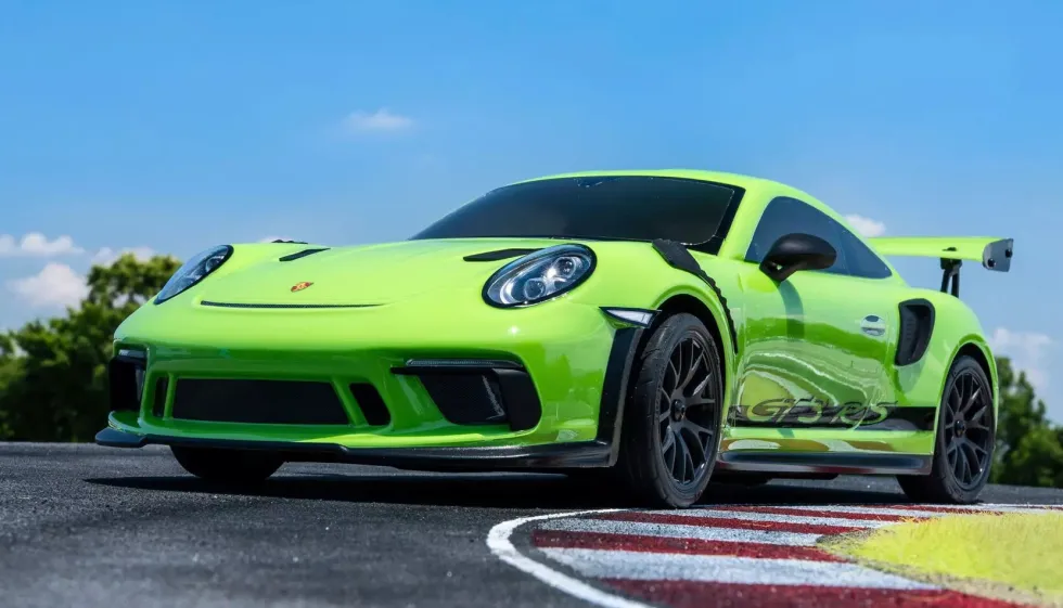 Kyosho Porsche 911 GT3 RS 2018 Lizard Green Fazer FZ02 1:10 RTR