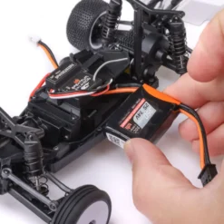 Losi Micro-B 2S 2WD RTR Race Buggy (mit Akku + Lader) 1:24 Silver