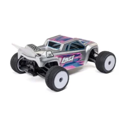 Losi Micro-T 2S 2WD RTR Stadium Truck silber 1:28