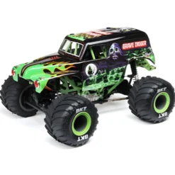 Losi Mini LMT 4X4 Brushed Monster Truck RTR, Grave Digger 1:18