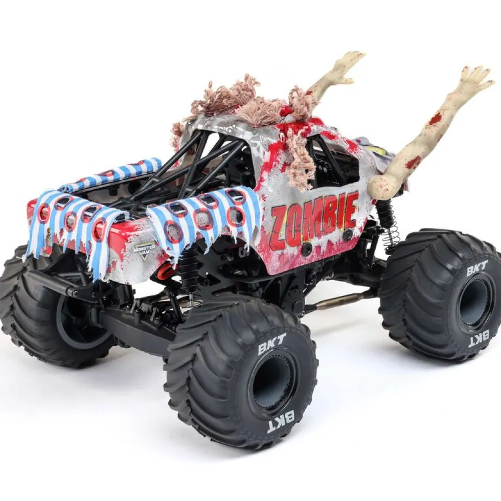 Losi Mini LMT Zombie 2S 4X4 1:18 RTR Brushed Monster-Truck Red