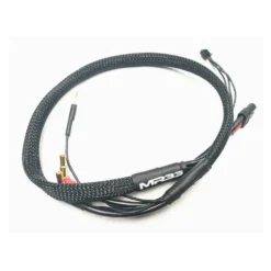 MR33 Ladekabel 2S XT60 All-Black 600mm - (4/5mm Dual Plug - XH)
