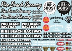 Pinebeach RACEWAY Original Decal SUKOYAKA