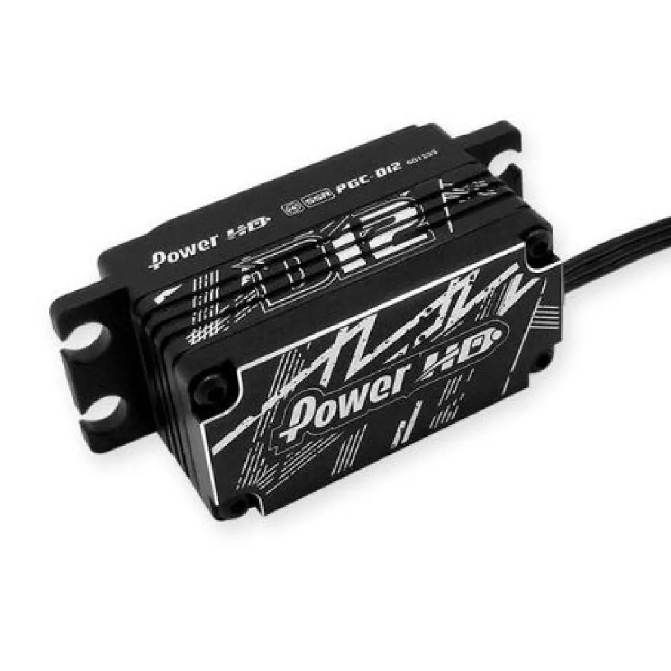PowerHD Servo D12 Low-Profile Alu-Gehäuse (12.5kg/0.059s)